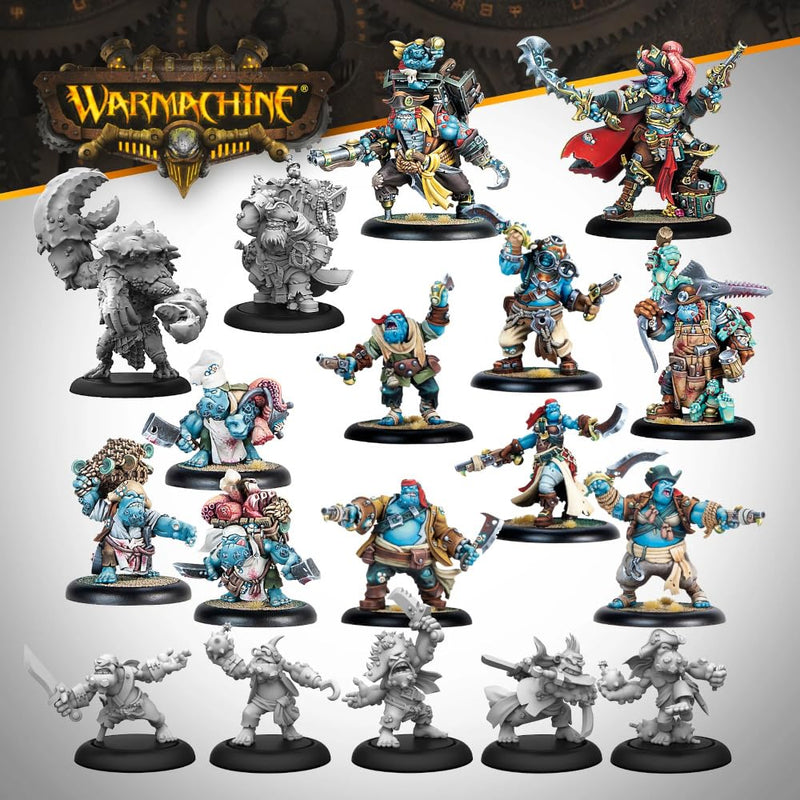 Warmachine MKIV Southern Kriels Brineblood Marauders Core Expansion