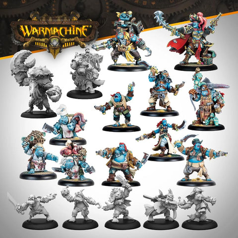 Warmachine MKIV Southern Kriels Brineblood Marauders Core Expansion