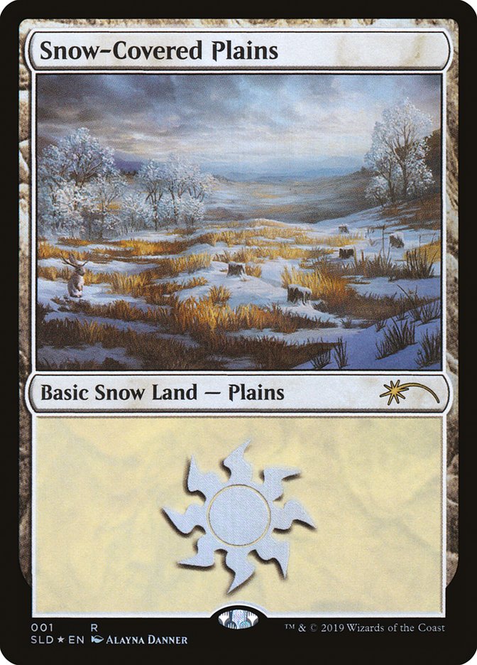 Snow-Covered Plains (001) [Secret Lair Drop Series]