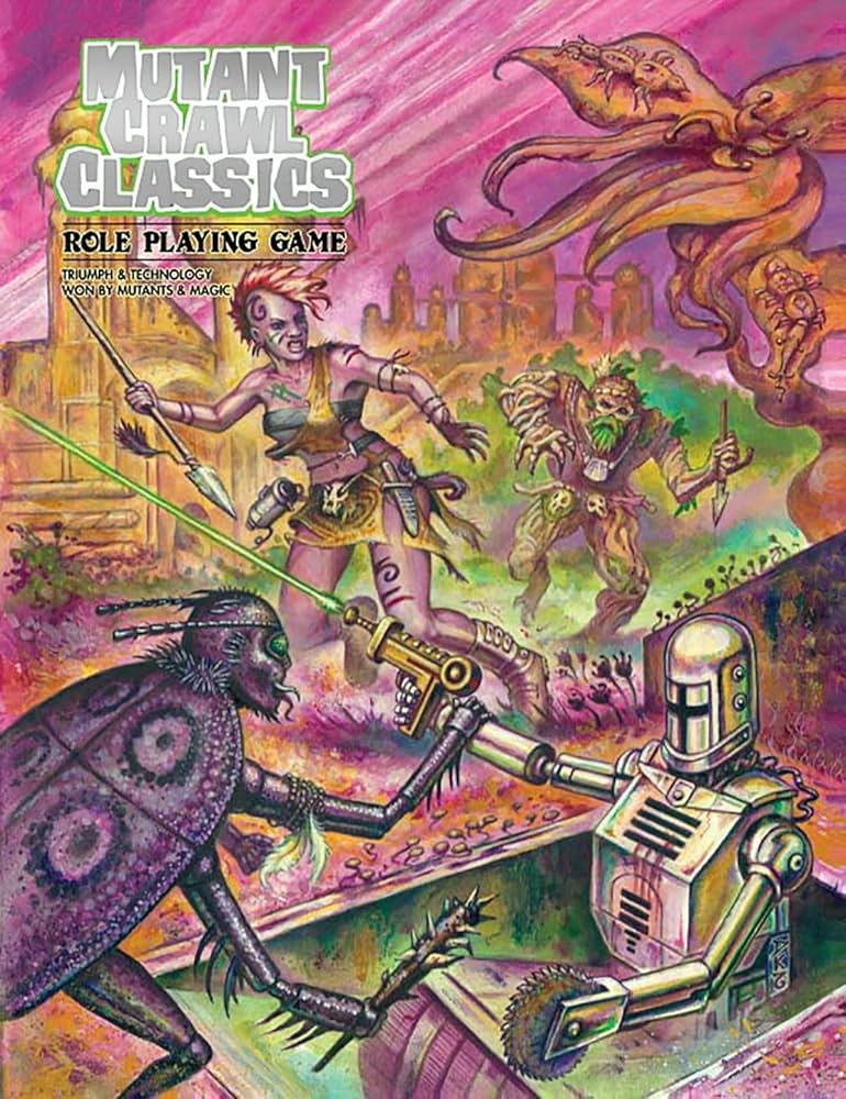 Mutant Crawl Classics Core Book