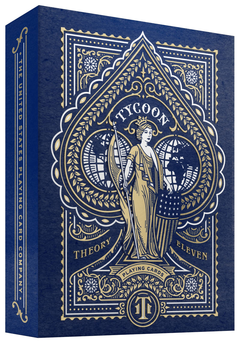 Theory 11 Tycoon Blue Playing Cards