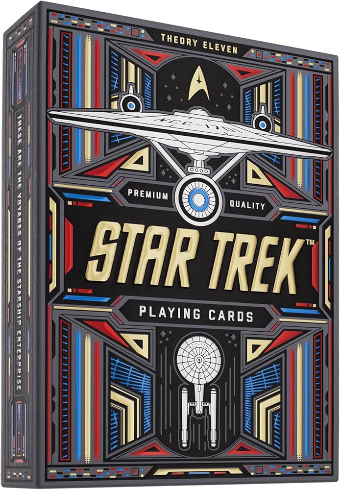 Theory 11 Star Trek Dark Playing Cards