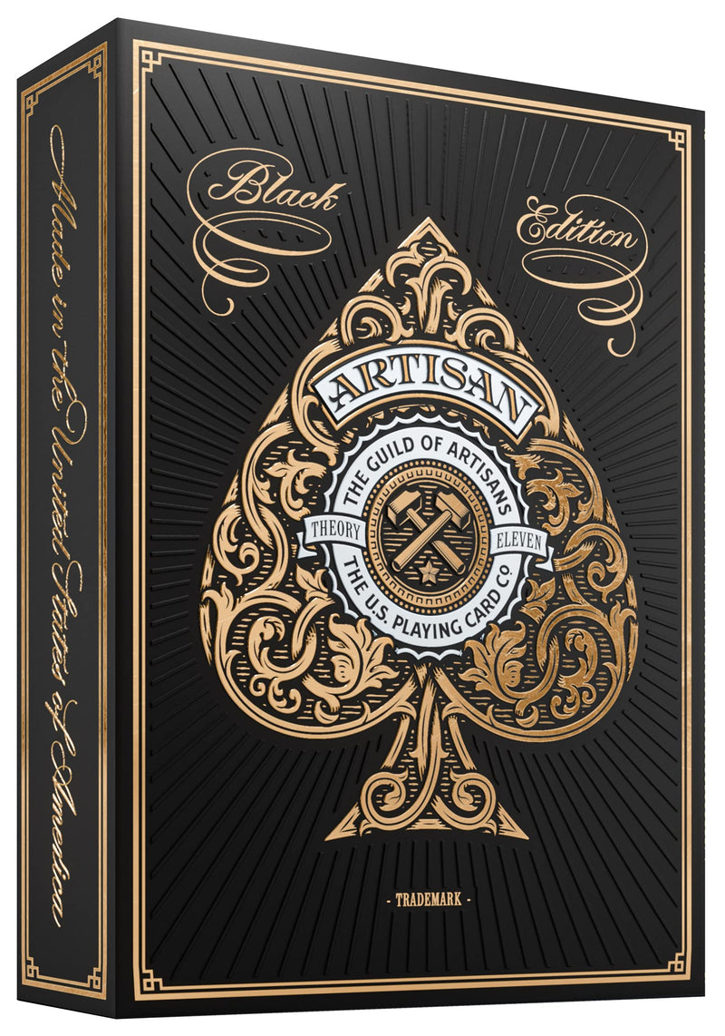 Theory 11 Artisan Black Playing Cards