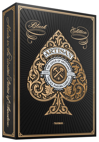 Theory 11 Artisan Black Playing Cards