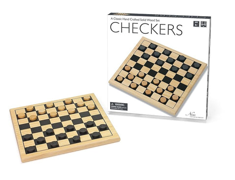 Wooden Checkers