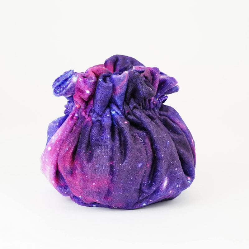 Velvet Dice Bag With Pockets Nebula