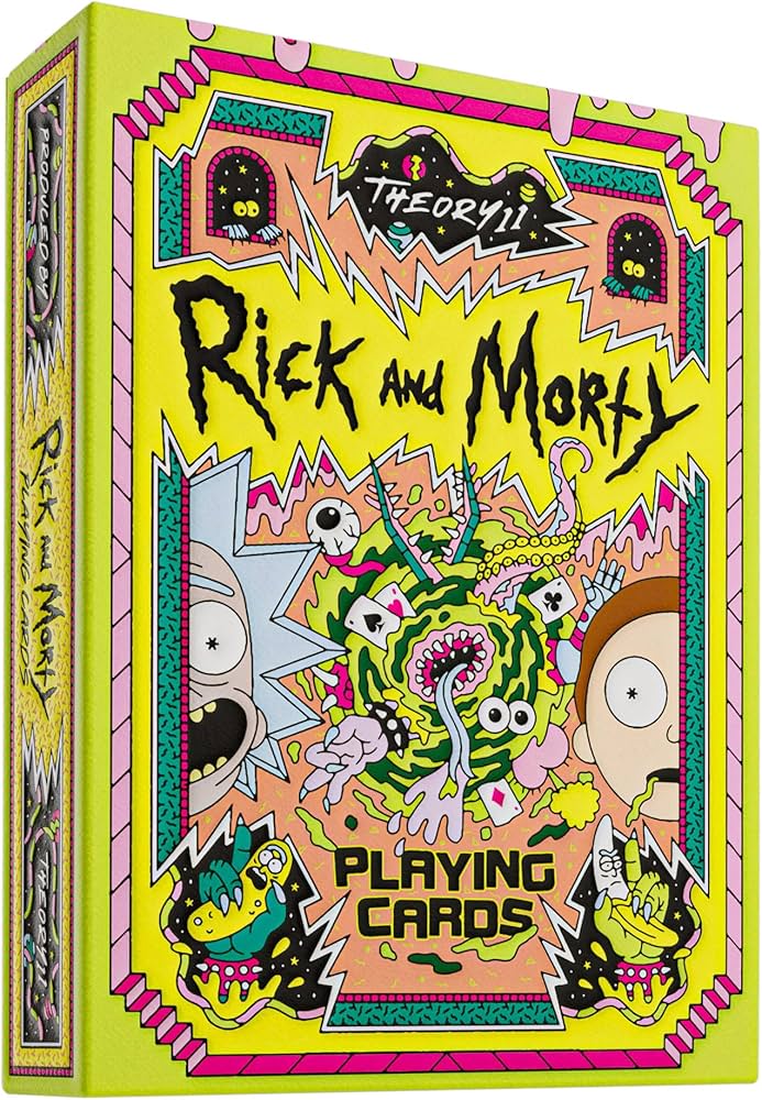 Theory 11 Rick And Morty Playing Cards