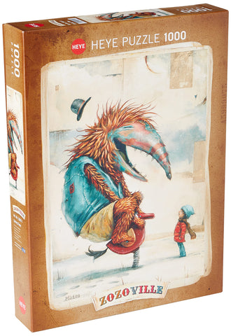 1000 Piece Puzzle: Zozoville Spring Time