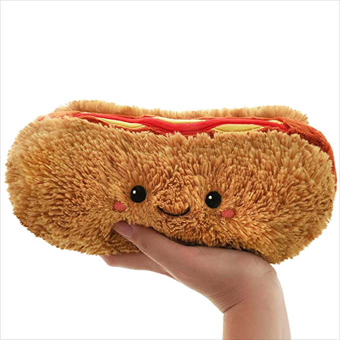 Squishable Mini Comfort Hot Dog 7"
