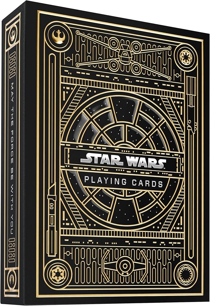Theory 11 Deck Star Wars Playing Cards Special Edition Gold