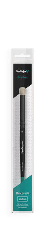 Vallejo Brushes Natural Hair Medium Dry Brush