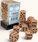 12D6 Speckled Rust Dice Block - 16mm