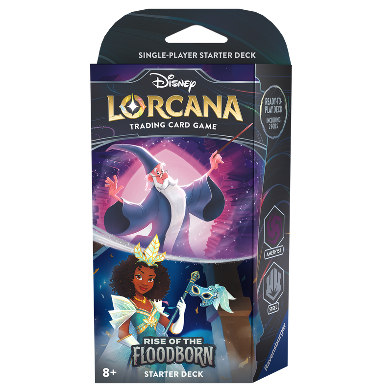 Lorcana: Rise Of The Floodborn Starter Deck - Merlin/Tiana