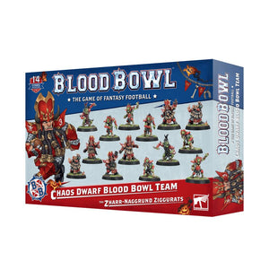 Blood Bowl Zharr-Naggrund Ziggurats Chaos Dwarf Team