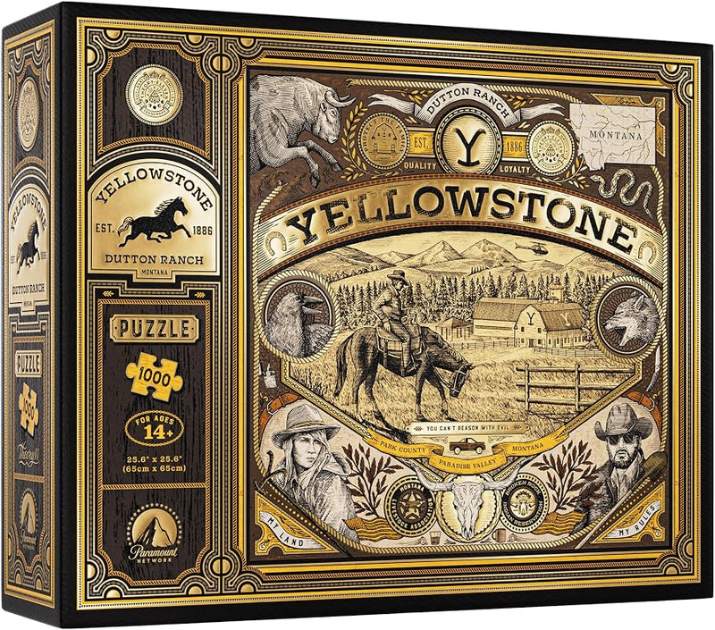 1000 Piece Puzzle: Yellowstone