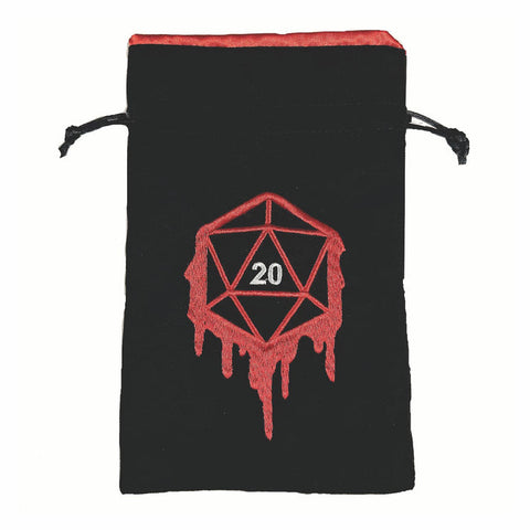 Black Oak Workshop Dice Bag - Dracula's D20