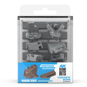 AK Interactive CONCRETE RUINS – AK BASING BITS
