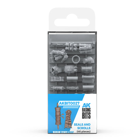 AK Interactive SEALS AND SCROLLS – AK BASING BITS