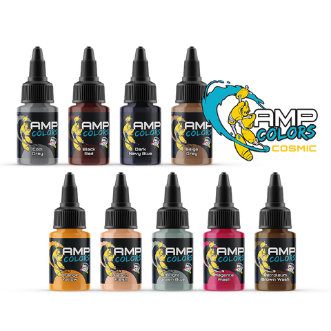 Monument Hobbies Pro Acryl AMP Colors Cosmic Paint Set #1