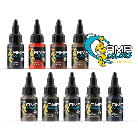 Monument Hobbies Pro Acryl AMP Colors Cosmic Paint Set #2