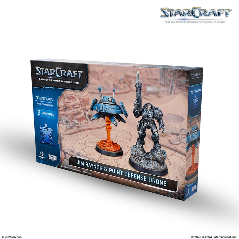 [PREORDER] Starcraft - Terran Jim Raynor & Point Defense Drone