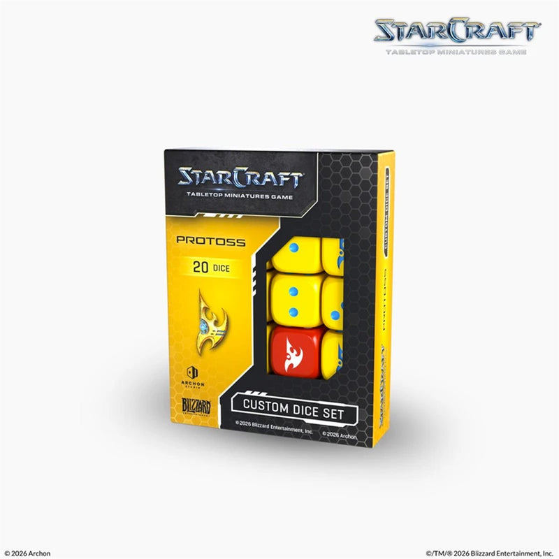 [PREORDER] Starcraft (Wave 3) - Protoss Dice Set