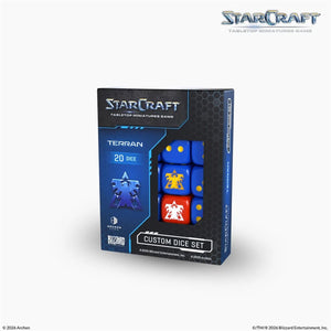 [PREORDER] Starcraft (Wave 3) - Terran Dice Set