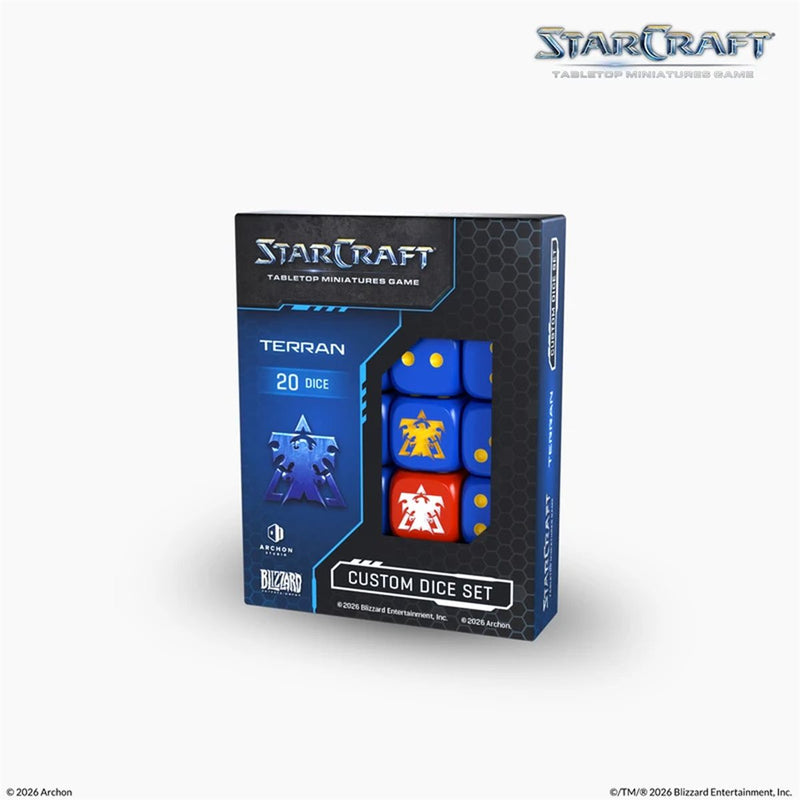 [PREORDER] Starcraft (Wave 3) - Terran Dice Set