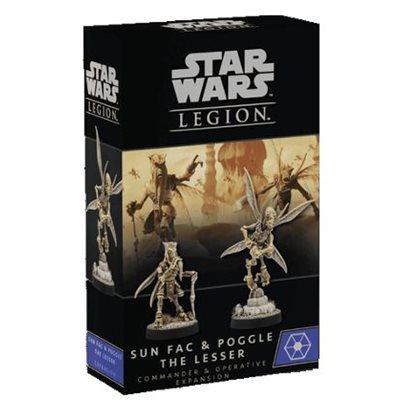 Star Wars Legion - Sun Fac & Poggle The Lesser Commander Expansion