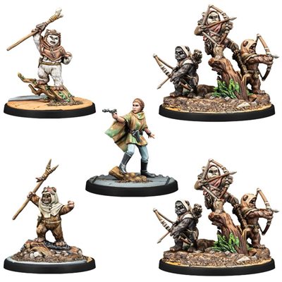 Shatterpoint: 'Ee Chee Wa Maa!' Leia Organa Squad Pack