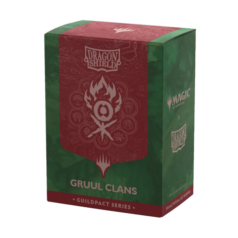 Dragon Shield Matte Dual Sleeves - Gruul Clans 100ct