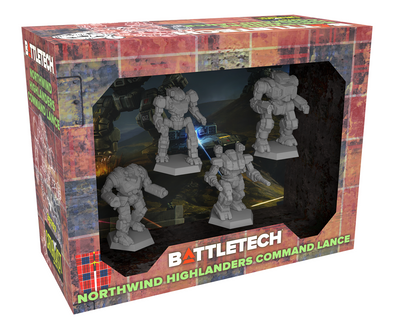 Battletech Northwind Highlanders Command Lance