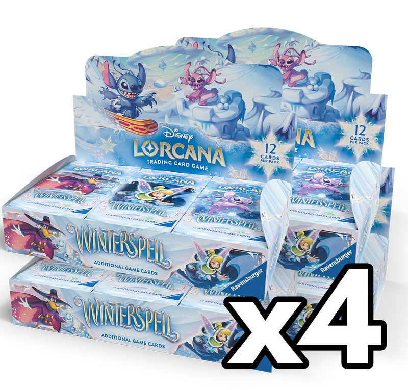 [PREORDER] Lorcana: Winterspell CASE OF 4 [Sealed Box]