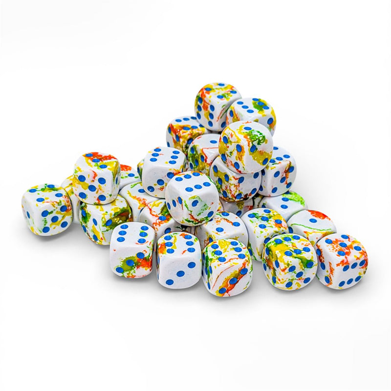 36D6 Brush Breezy Blue Dice Block - 12mm