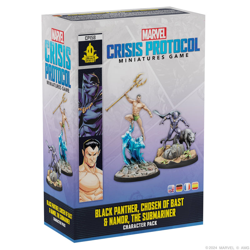 [PREORDER] Marvel: Crisis Protocol – Black Panther, Chosen of Bast & Namor, the Sub-Mariner
