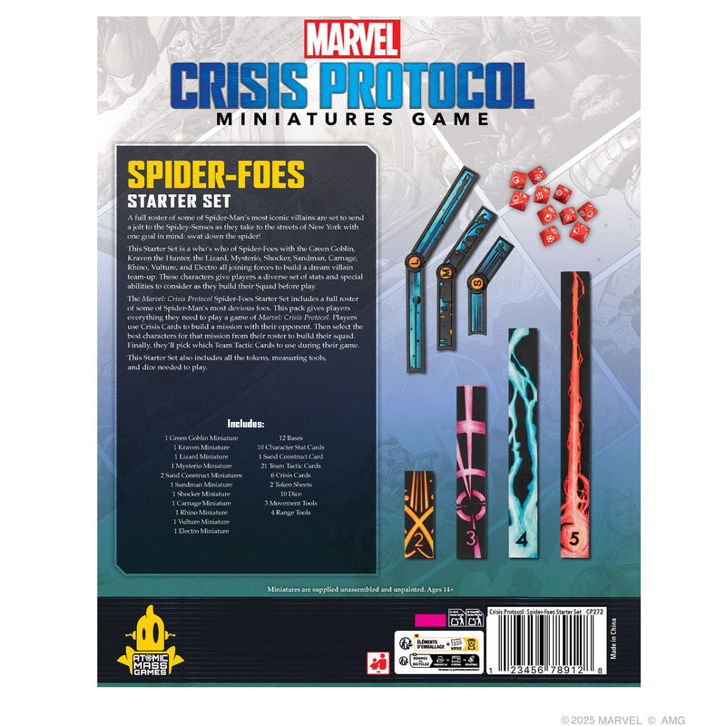 Marvel: Crisis Protocol - Spider Foes Starter Set