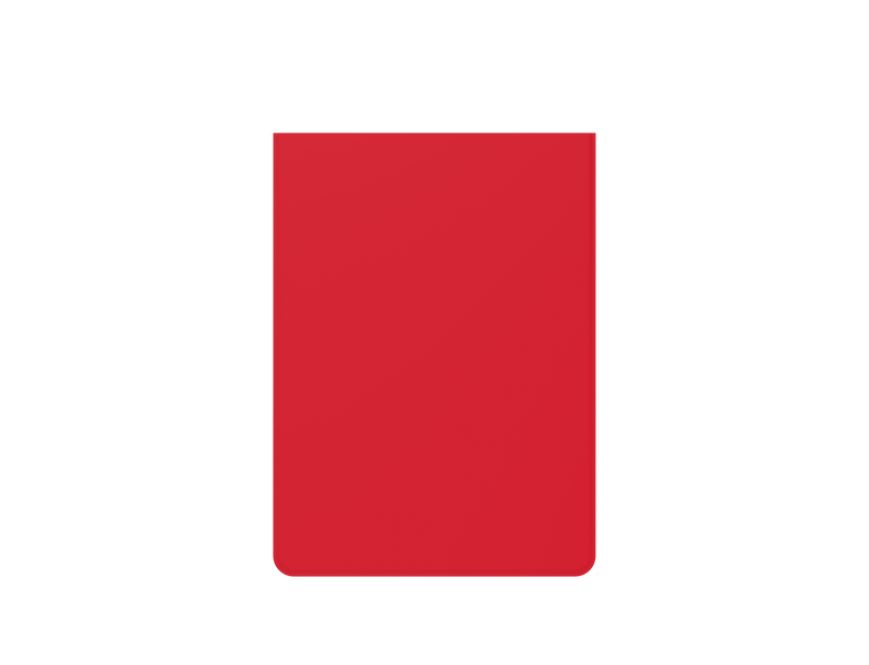 Heavy Play Curv Sleeves - Shaman Red 100ct