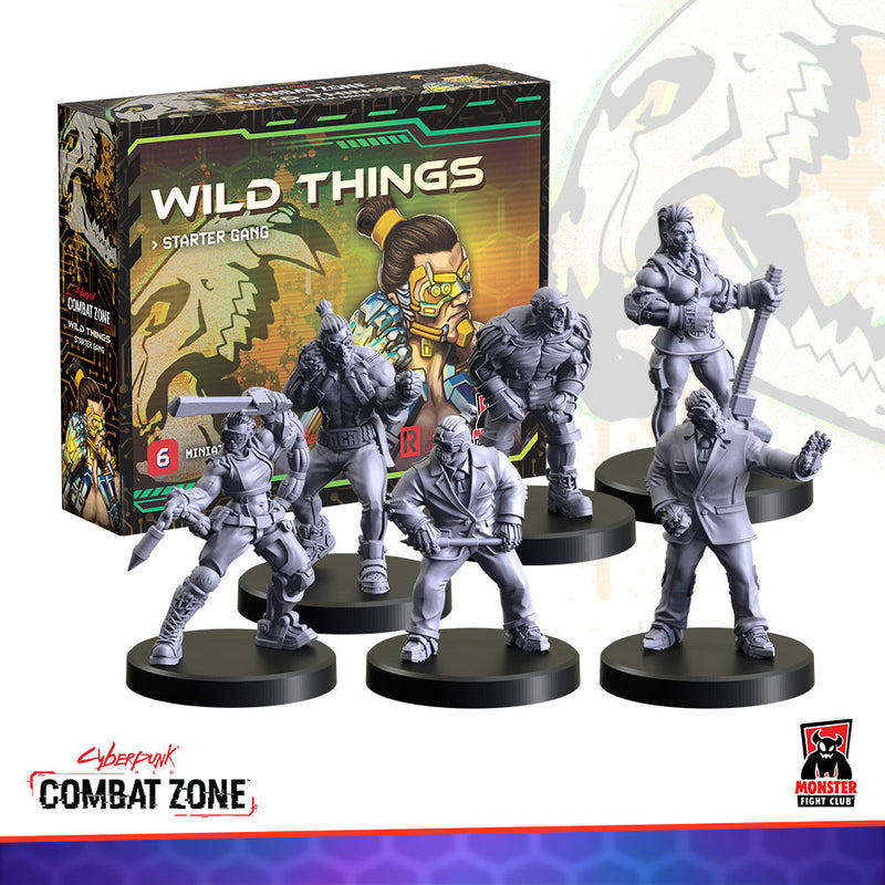 Cyberpunk Red: Combat Zone Wild Things Starter Gang