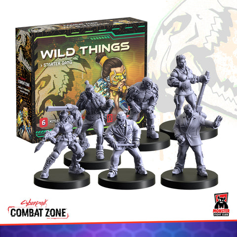 Cyberpunk Red: Combat Zone Wild Things Starter Gang