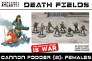 Wargames Atlantic Death Fields Cannon Fodder (Female)