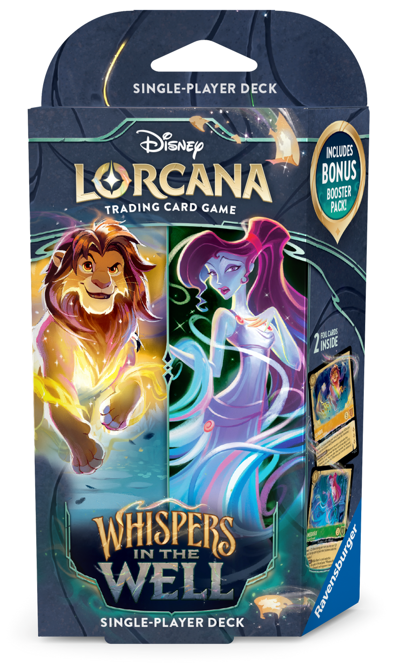 Lorcana: Whispers In The Well Mufasa/Megara Starter Deck