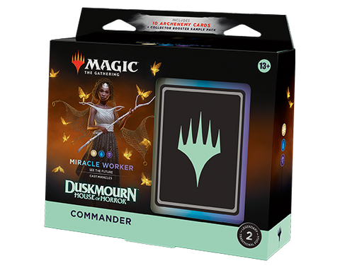 Duskmourn: House Of Horror 'Miracle Worker' Commander Deck