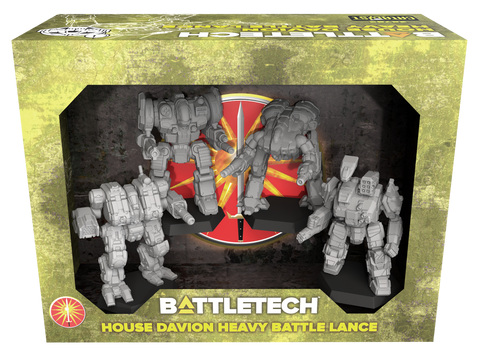 Battletech House Davion Heavy Battle Lance
