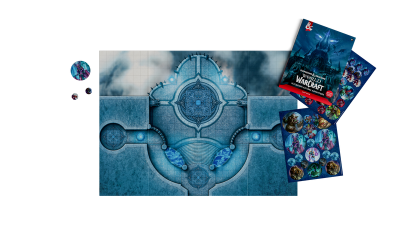 [PREORDER] Dungeons & Dragons World of Warcraft Icecrown Citadel Adventure Map Pack