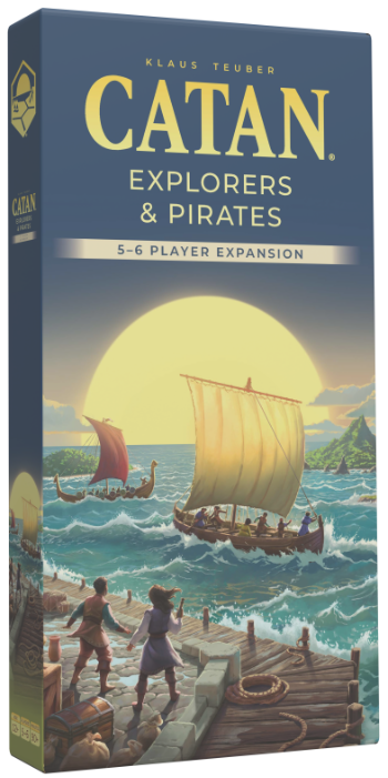 Catan Explorers & Pirates 5 - 6 Player Expansion 6th Edition