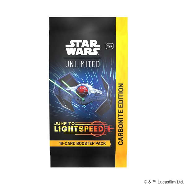 Star Wars: Unlimited - Jump To Lightspeed Carbonite Booster Pack