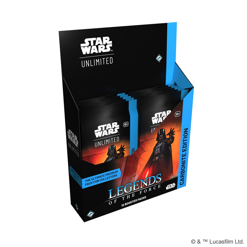 Star Wars: Unlimited - Legends Of The Force Carbonite Booster Display [SEALED BOX]