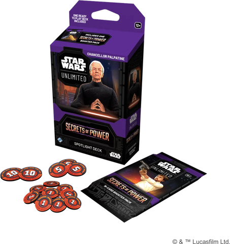 Star Wars: Unlimited - Secrets Of Power Spotlight Deck Chancellor Palpatine