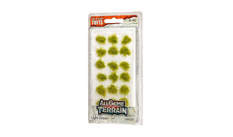 Woodland Scenics All Game Terrain Light Green Tufts