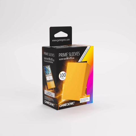 Gamegenic Prime Orange Standard Sleeves
